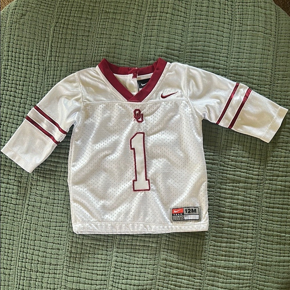 Nike, Toddler 12 mo, OU Jersey